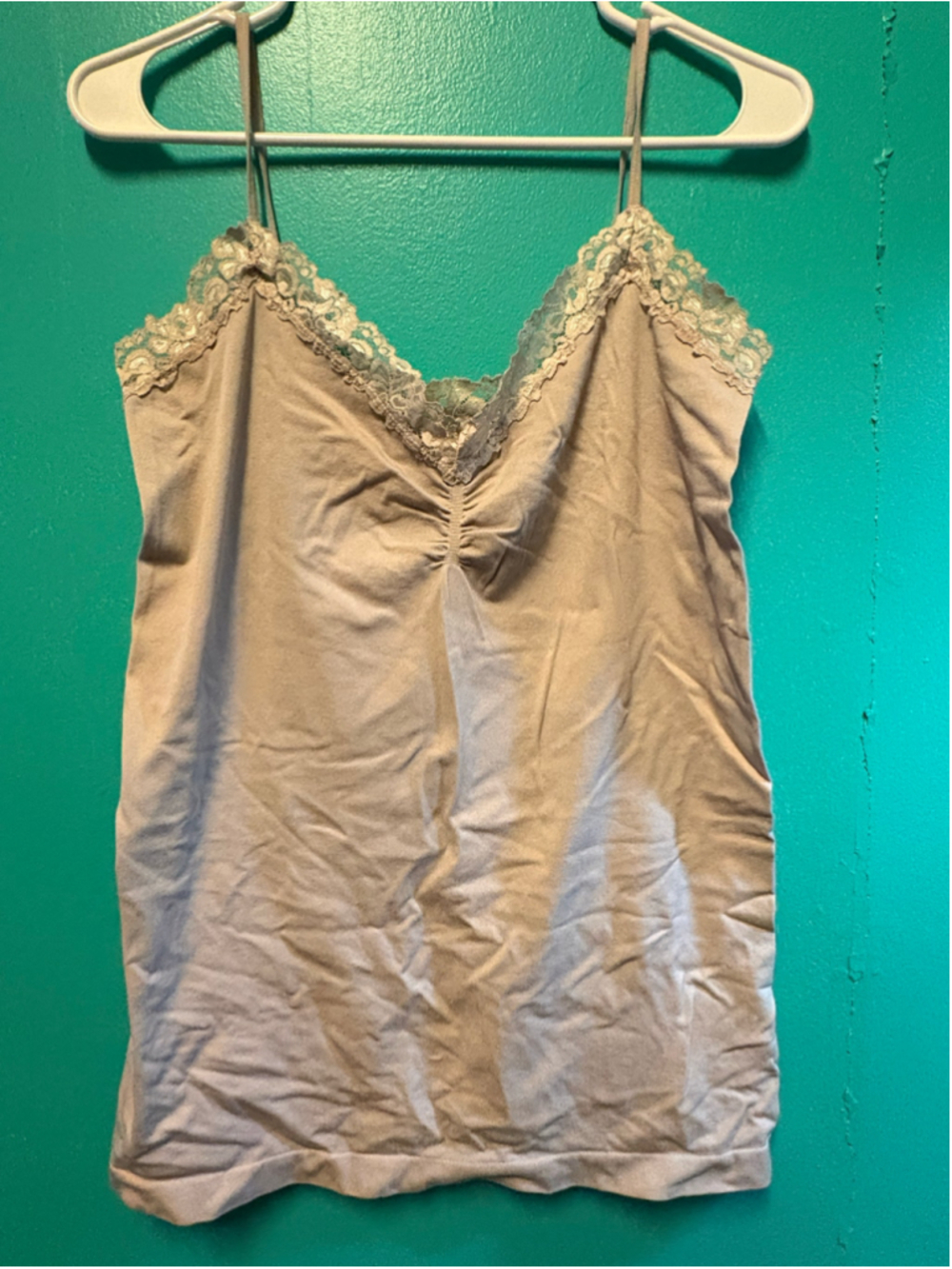 Women's Attention Lace Trim Camisole Size XL